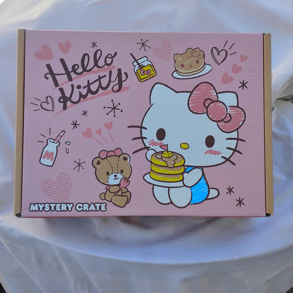 Hello Kitty Pink and Blue Mystery Crate - Easter Basket Idea